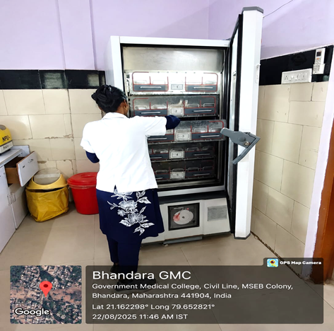 Blood Storage Cabinet
